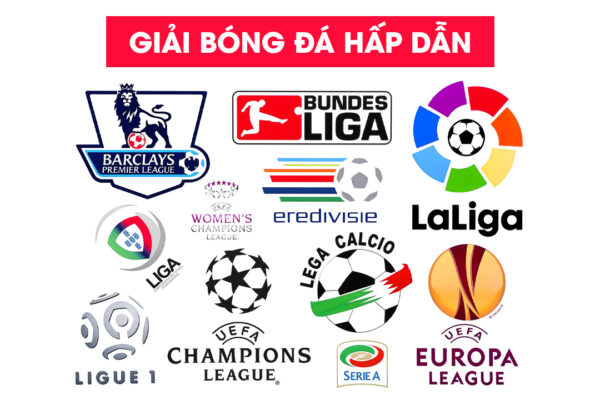 Top 6 giải đấu có giá trị ban quyền truyền hình cao nhất giải đấu